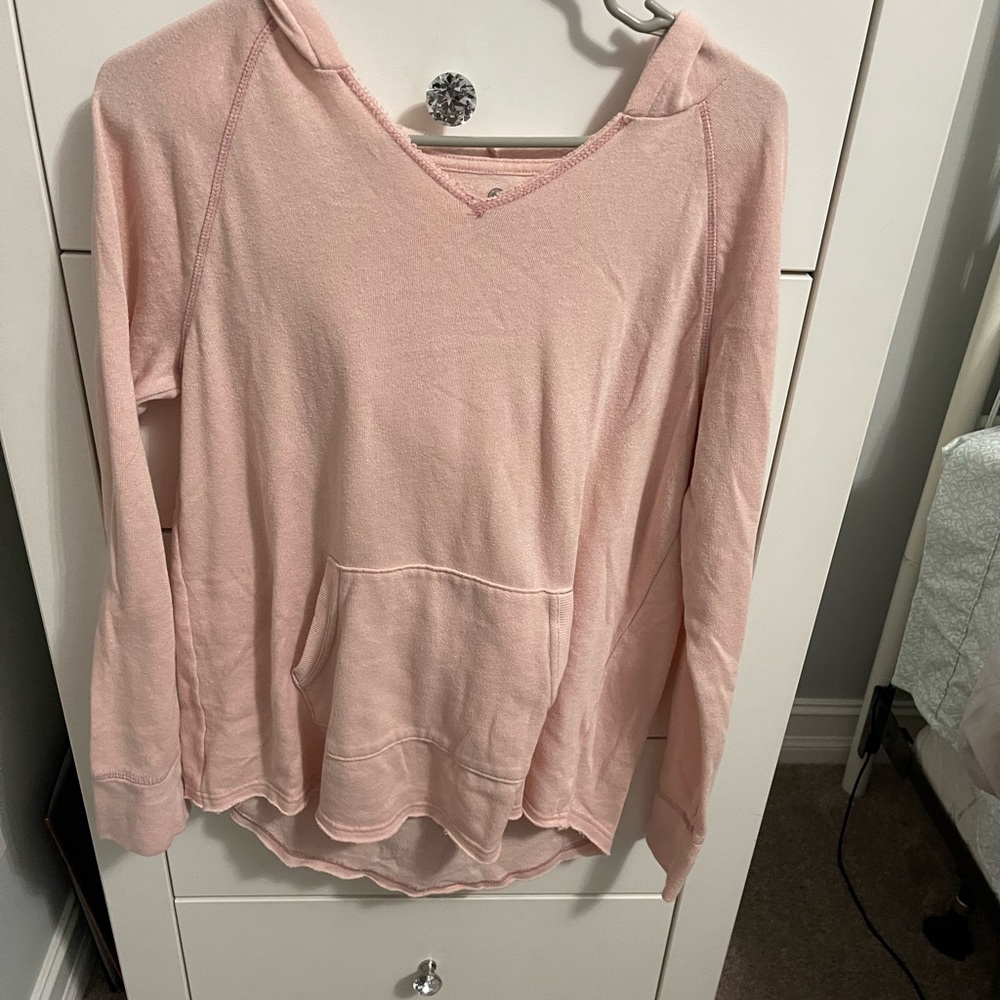 Pink Hooded Sweater